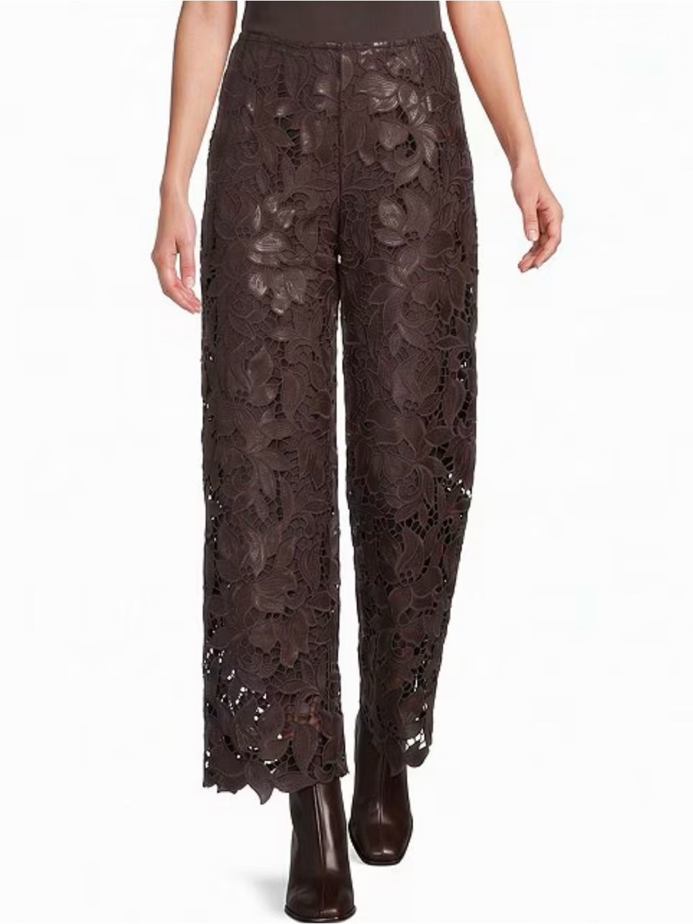 Antonio Melani x Jennifer Sumko Sara Laser Cut High Rise Pants